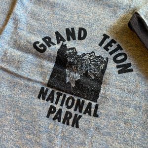 Vintage Grand Teton National Park Ringer Tee
